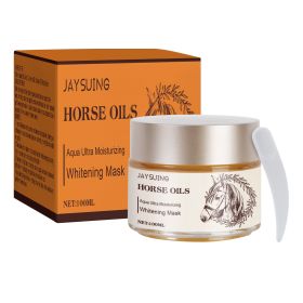 Horse Oil Whitening Mask Nourishing And Firming Skin Repair