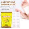 Ginger Wormwood Foot Patch Anti-Swelling Detox Pads Relief Stress Pain Revitalizing Improve Sleep Adhesive Sticker Plaster