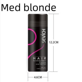 Powder Extension Thinning Thickening Hair Growth (Option: Med blonde-25G)