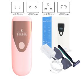 Bikinis IPL Hair Removal LCD Display Perm (Option: Pink-With box-AU)