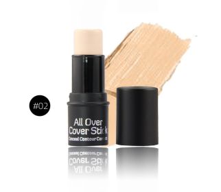 Three-Color Moisturizing Stick Cover Pimples Freckles Dark Circles Face Concealer (Option: 10G-2 Color)