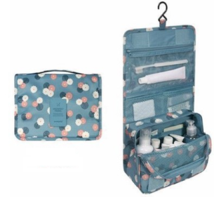 Wash storage bag (Color: Blue)