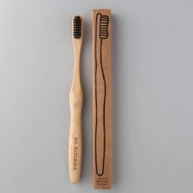 Bamboo Toothbrush (Duo) (Color 1: Black)