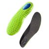 Sports Shock Absorption Insole Green PU Memory Foam Breathable Arch Support Orthopedic Shoes Pad Men Women Feet Care Shoes Pad