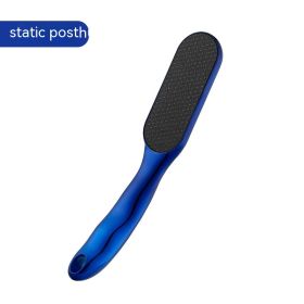 Exfoliating Calluses Nano Glass File Pedicure Tool (Option: Blue Long Handle File)